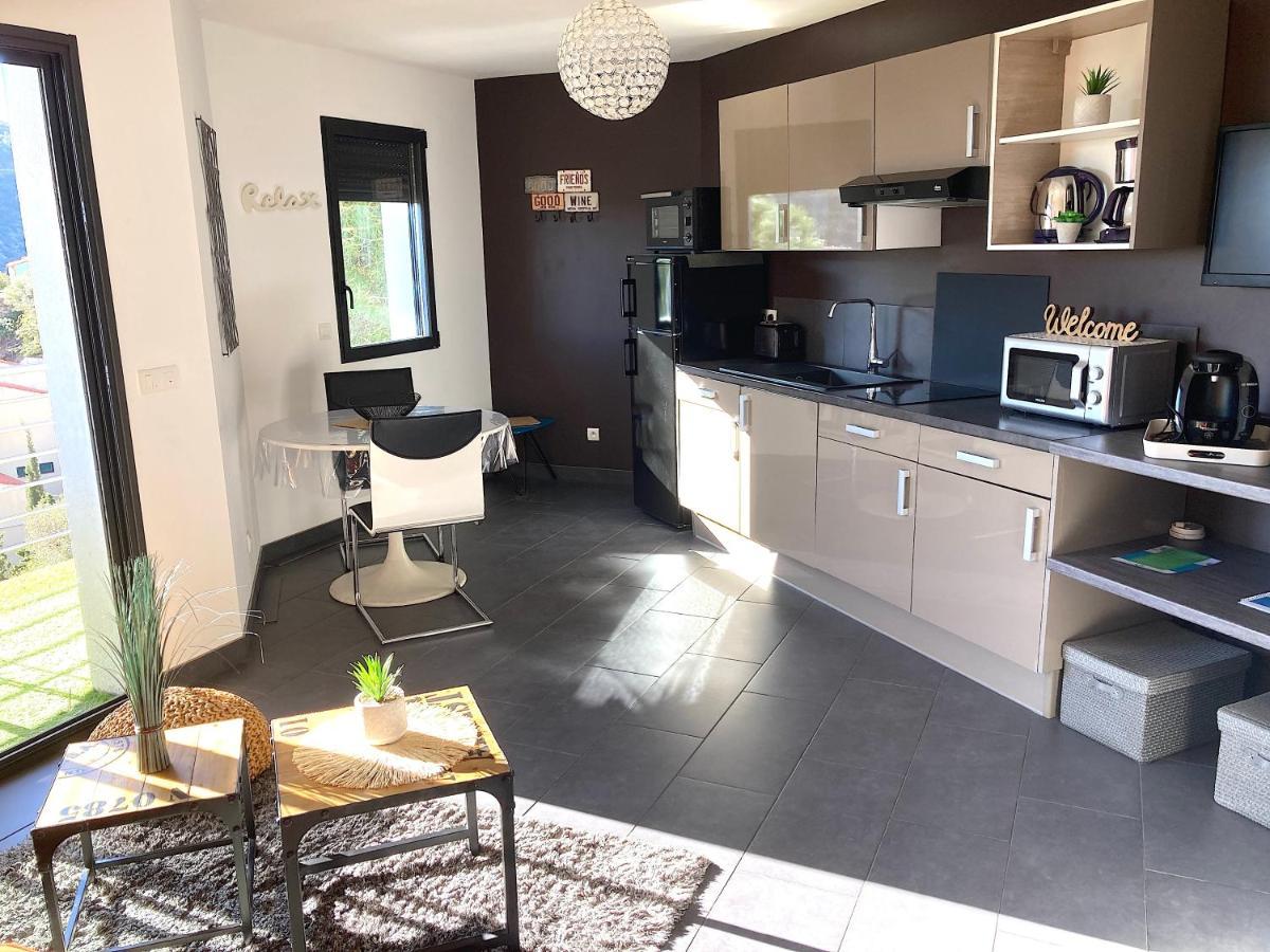 Residence Costa Vermella, Vue Mer Et Montagne Au Calme Cerbere Ngoại thất bức ảnh