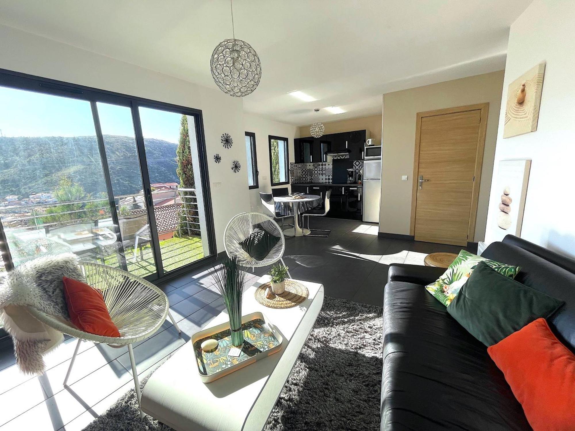 Residence Costa Vermella, Vue Mer Et Montagne Au Calme Cerbere Ngoại thất bức ảnh
